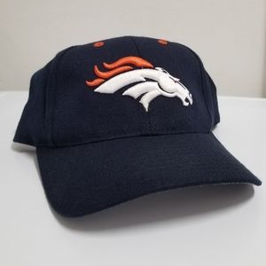 NFL Denver Broncos Navy Adjustable Baseball Cap Hat